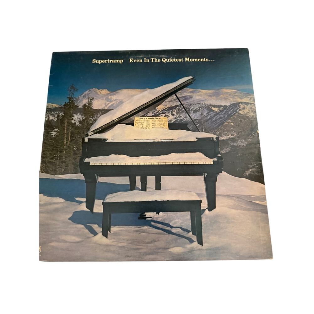 SUPERTRAMP Even in the Quietest Moments A&M Records 1977 LP Vinyl Record